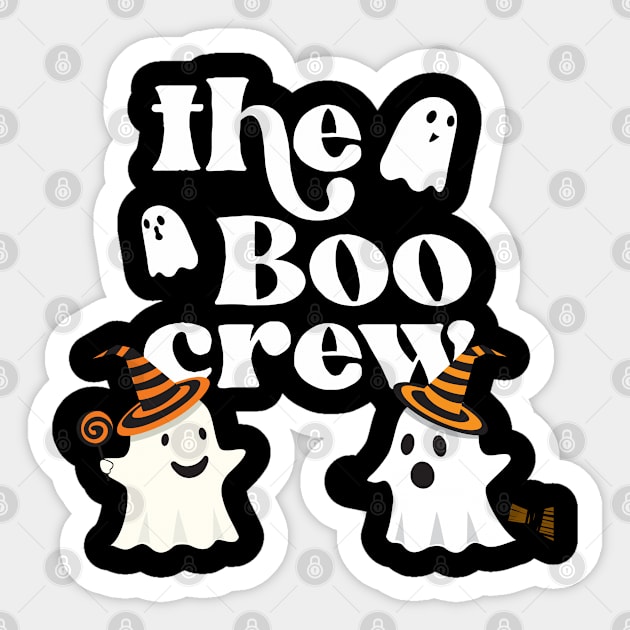 The Boo Crew - Halloween Couple Sticker by Barts Arts